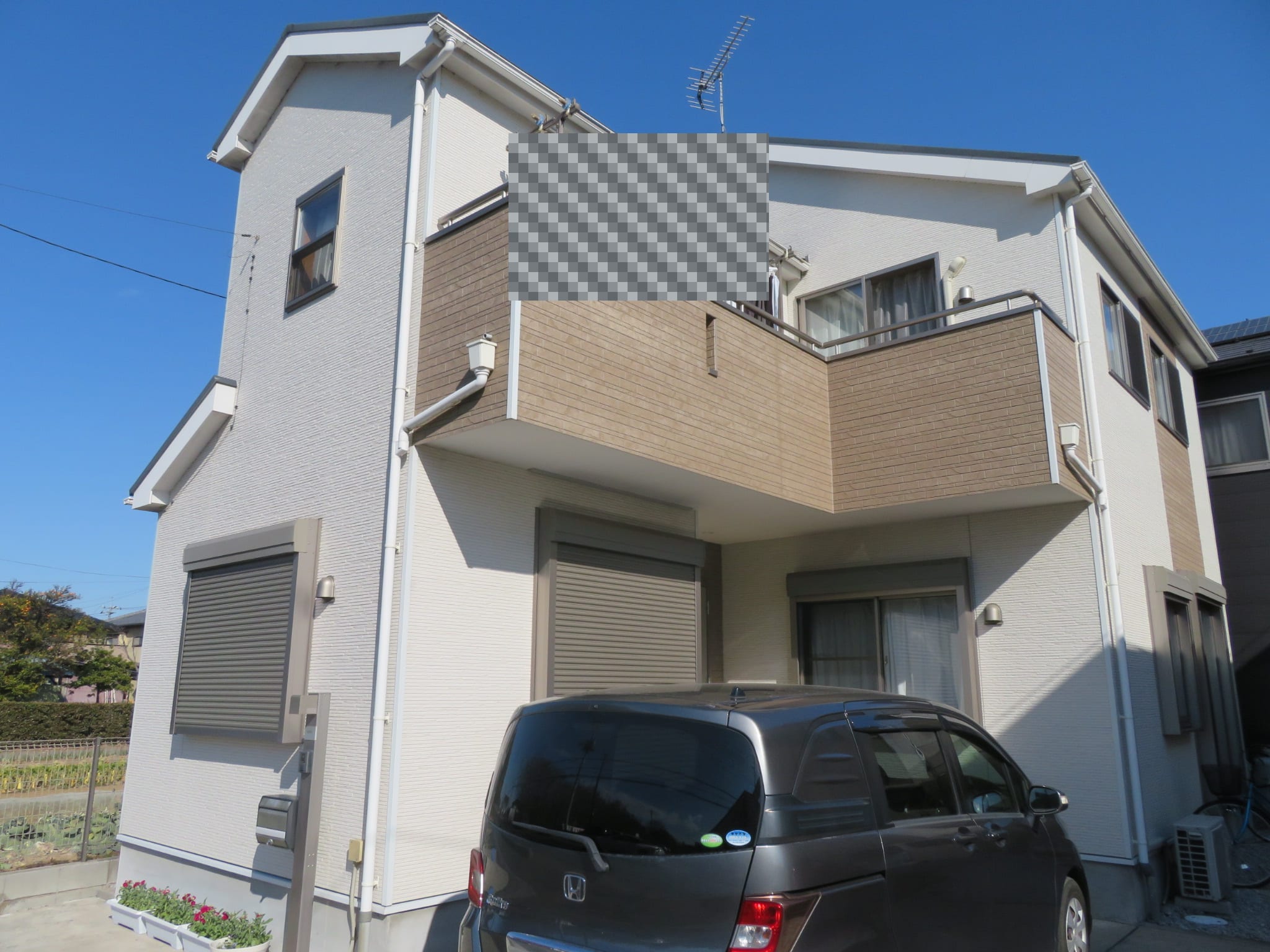 群馬県前橋市 外壁塗装の施工前