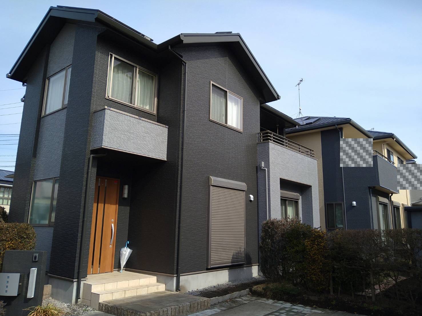 19-30AとN-55を使用した群馬県高崎市の外壁塗装事例