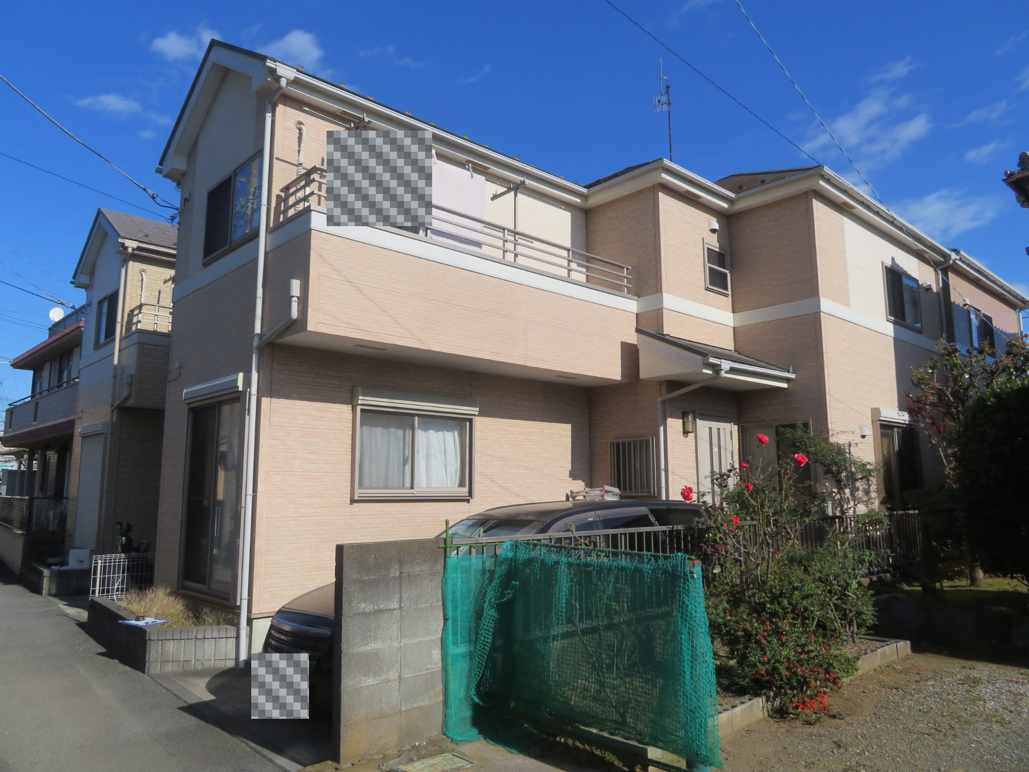 神奈川県茅ヶ崎市 外壁塗装の施工前