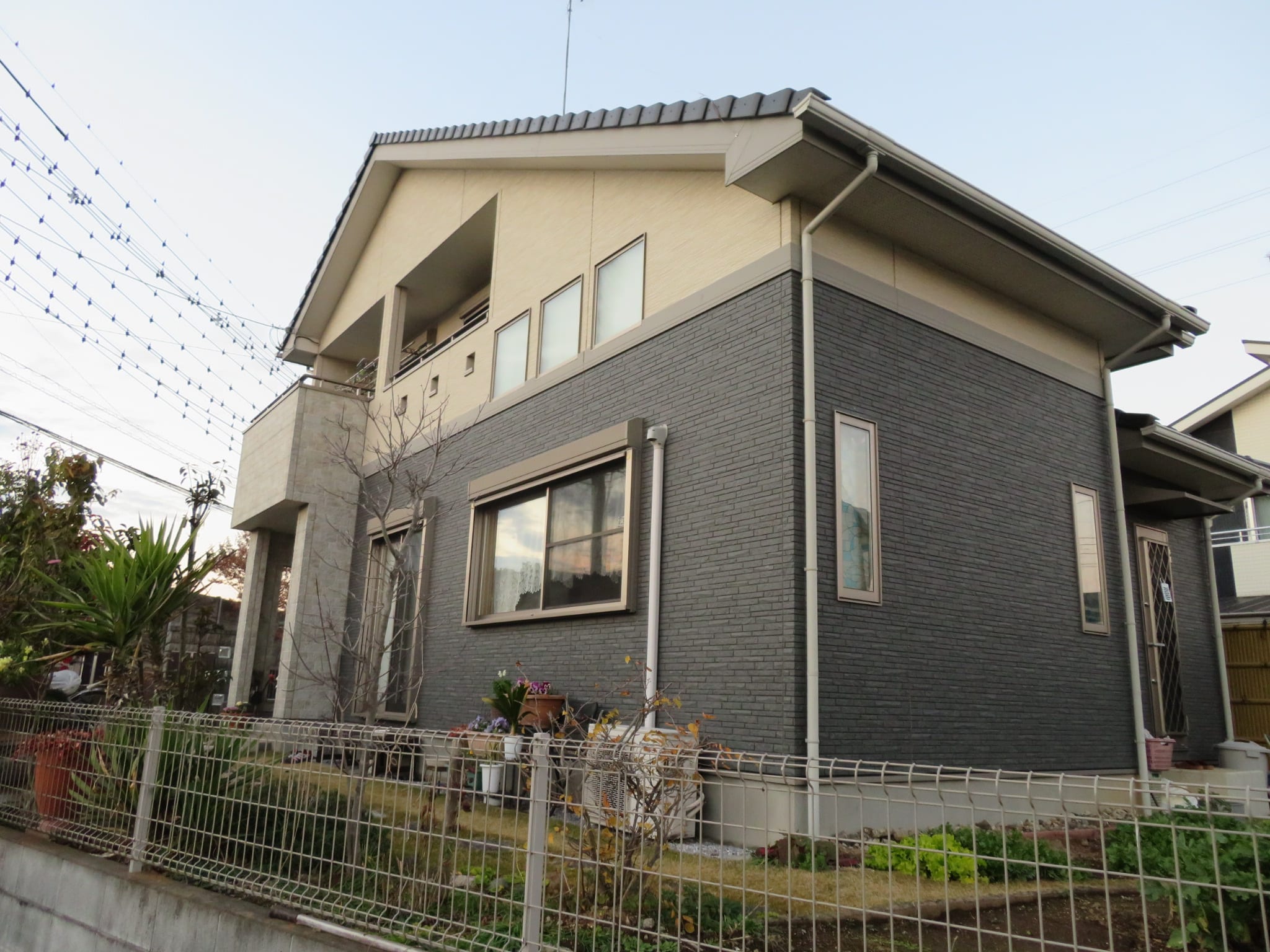 埼玉県加須市 外壁塗装の施工前